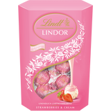 Lindt Chocolats Lindor Fraise & Crème