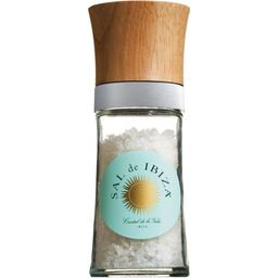 Coarse Sea Salt in a Grinder