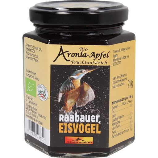 Raabauer Eisvogel Bio Arónia-Alma gyümölcskrém - 210 g