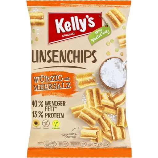 Kelly's LinsenChips seasoned with Sea Salt - 90 g