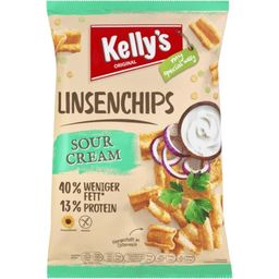 Kelly's Chips de Lentilles - Goût Sour Cream - 90 g