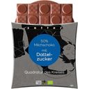 Bio čokolada Quadratur des Kreises - 50% mlečna čokolada z datljevim sladkorjem