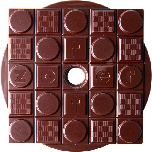Kör a négyzeten - 100% sötét csokoládé cukor nélkül - 70 g