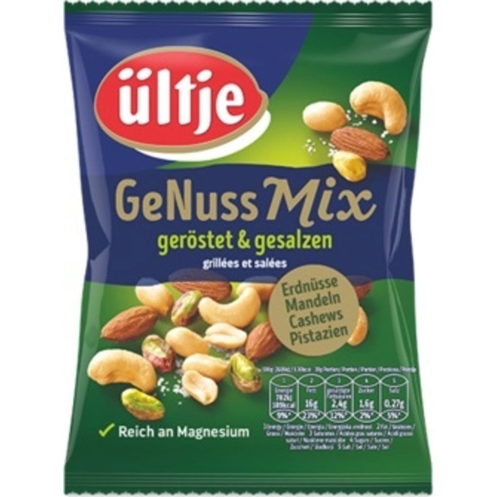 ültje GeNuss Roasted & Salted Nut Mix, 150 g - Piccantino Online Shop  International