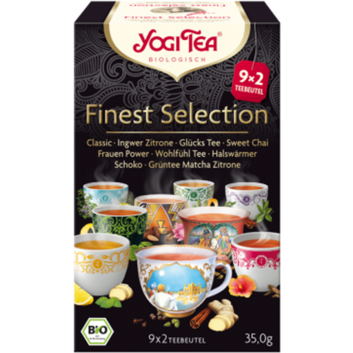 Yogi Tea Organic Finest Selection - 18 Bags