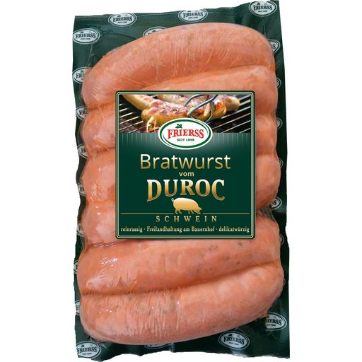 Frierss Bratwurst vom DUROC Schwein, 6 Stk. - 450 g