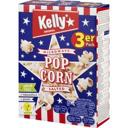 Kelly's Microwave Salted Popcorn, 3-piece pack - 270 g