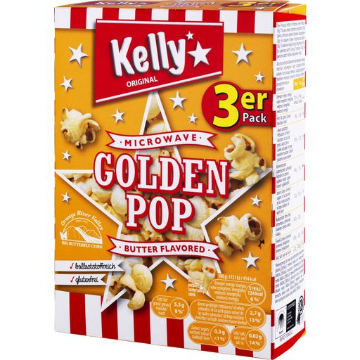 Kelly's Microwave Golden Pop - Butter - 270 g