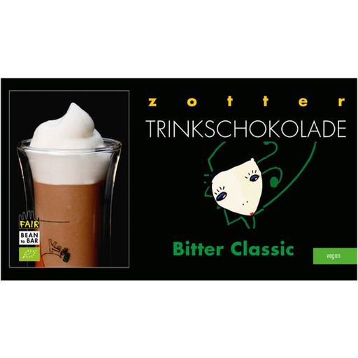 Zotter Schokolade Bio horká čokoláda - Bitter Classic - 110 g