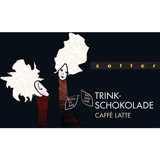 Zotter Schokolade Bio horká čokoláda - Caffé Latte