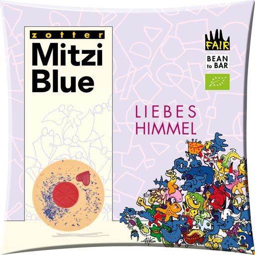 Zotter Schokoladen Bio Mitzi Blue - Cielo de Amor - 70 g