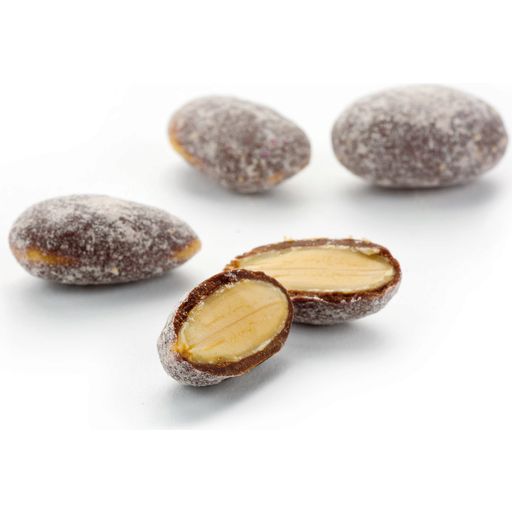 Zotter Schokolade Organic Balleros Almond with Rosepetals