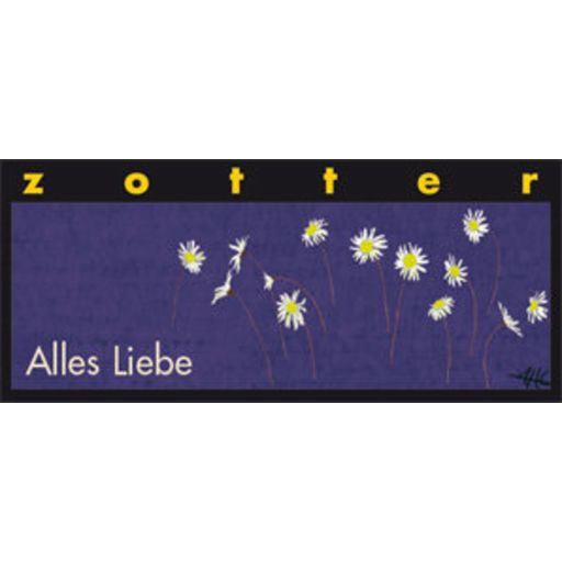 Zotter Schokoladen Bio Alles Liebe - Himbeer & Kokos - 70g