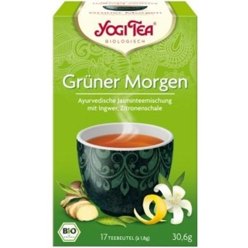 Yogi Tea Zeleni jutranji čaj bio - 17 čajnih vrečk