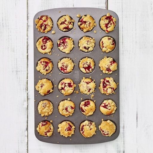Easy Baking - Teglia per Mini Muffin, 24 pezzi - 1 pz.
