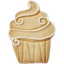 Birkmann Cupcake Cookie Cutter - CupCake Cream cookie cutter