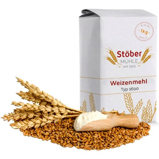 Stöber Mühle Weizenmehl  1600 - 1 kg