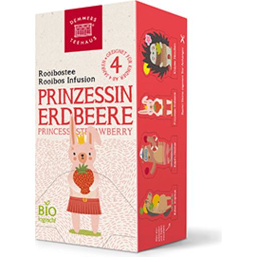 Demmers Teehaus Quick-T BIO KIDS Princess Strawberry - 25 bustine