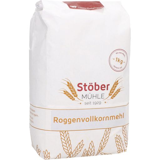 Stöber Mühle Polnozrnata ržena moka - 1 kg