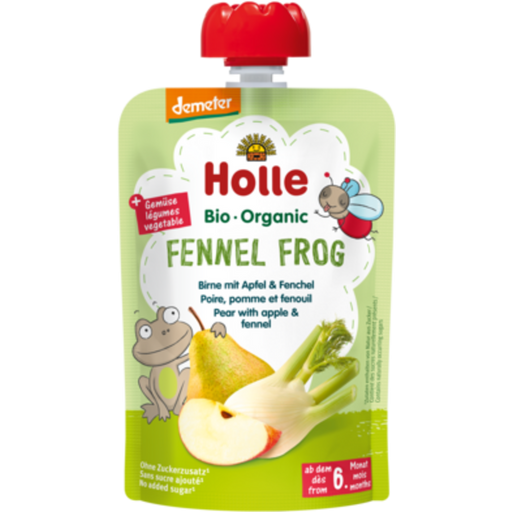 Fennel Frog - Pouchy Pera, Mela e Finocchio Bio - 100 g