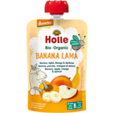 "Banana Lama" bio ovocné pyré s banánem, jablkem, mangem a meruňkou