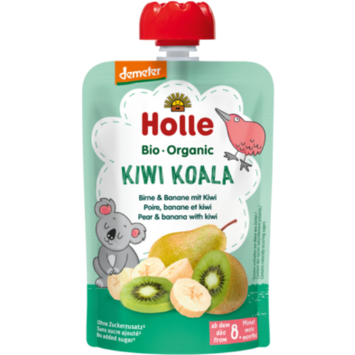 Holle Kiwi Koala - Pouchy Pera, Banana e Kiwi - 100 g