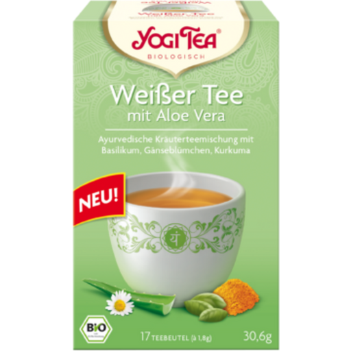 Organic White Tea with Aloe Vera - 17 sáčků