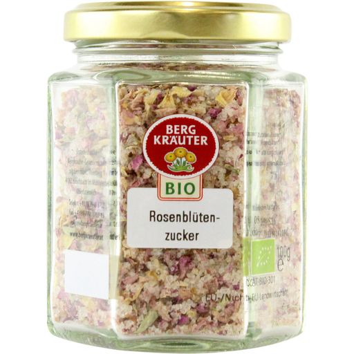 Österreichische Bergkräuter BioRosenblütenzucker