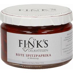 Fink's Delikatessen Piros hegyes paprika almaecetben