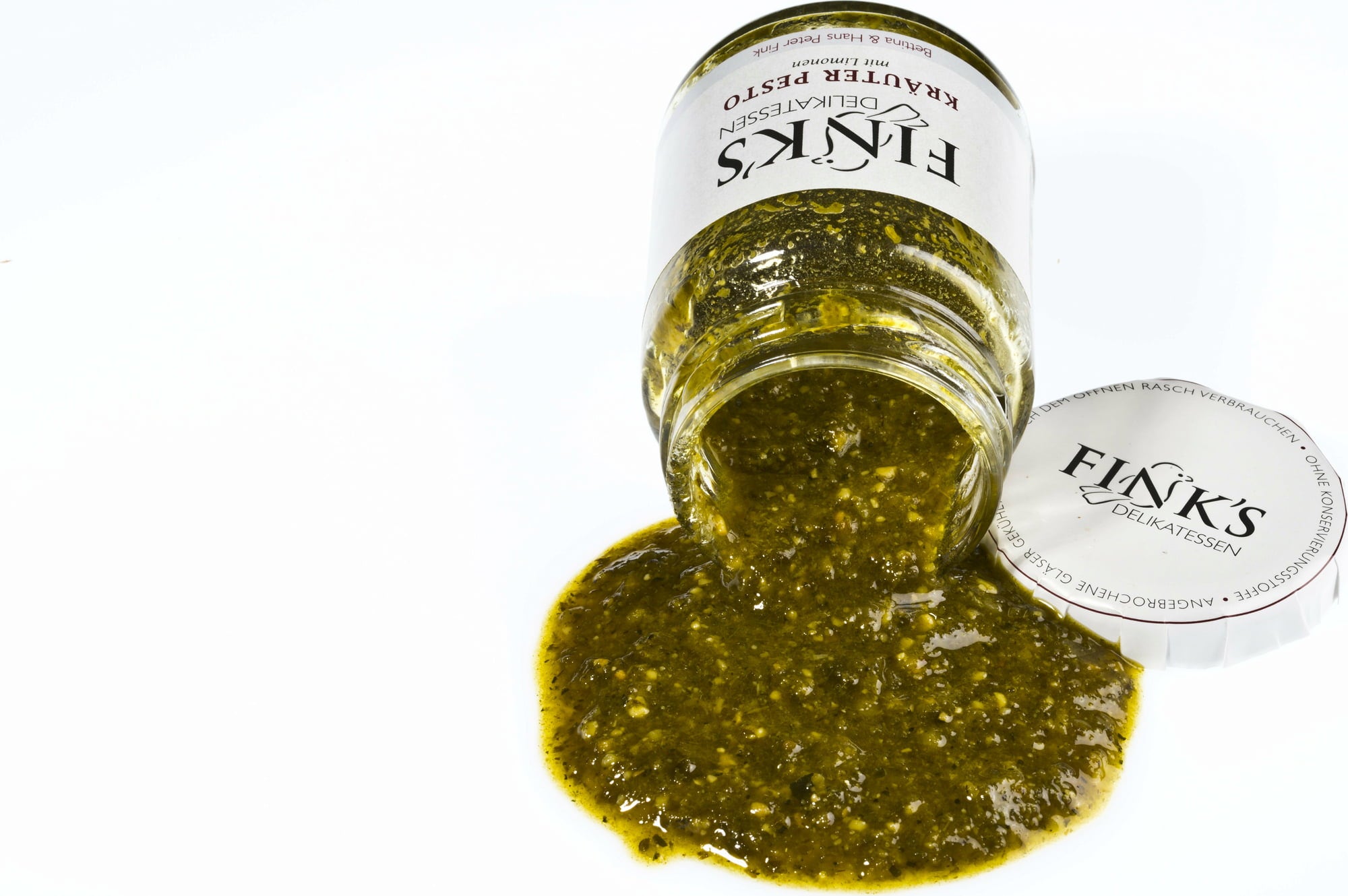 Fink's Delikatessen Pesto aux Herbes et au Citron Vert - 106 ml
