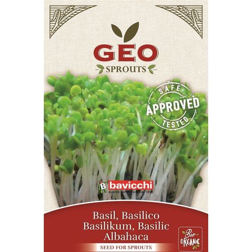 Bavicchi Organiczne nasiona na kiełki bazylii - 10 g