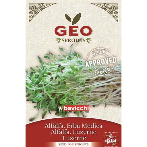 Bavicchi Organiczne nasiona na kiełki lucerny - 40 g