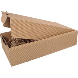Cardboard Carton with Ridged Outer Surface