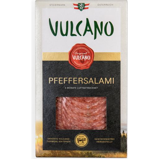 Vulcano Salami pieprzowe w plasterkach - 90 g
