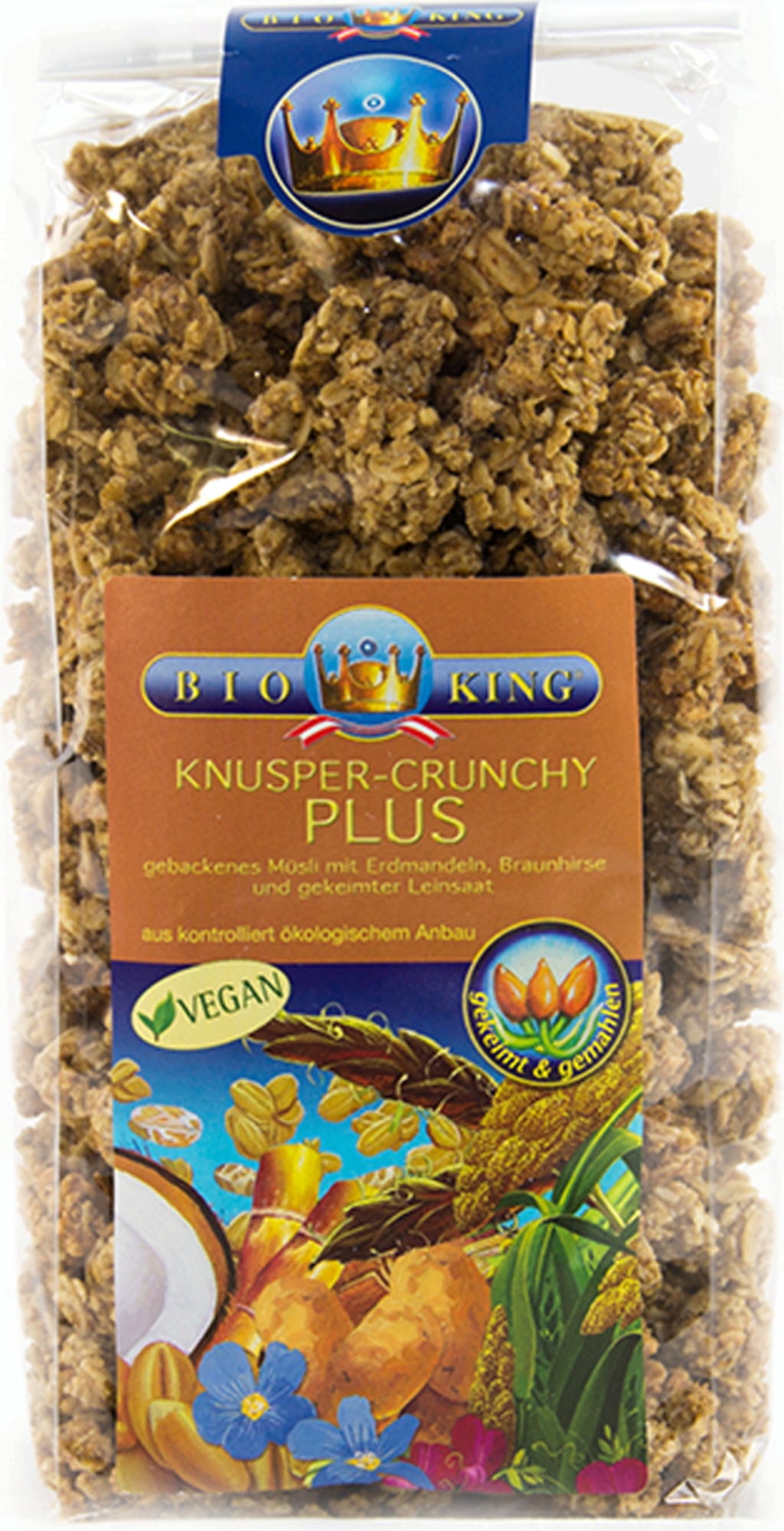 Granola Croccante Bio, PLUS (375 g)