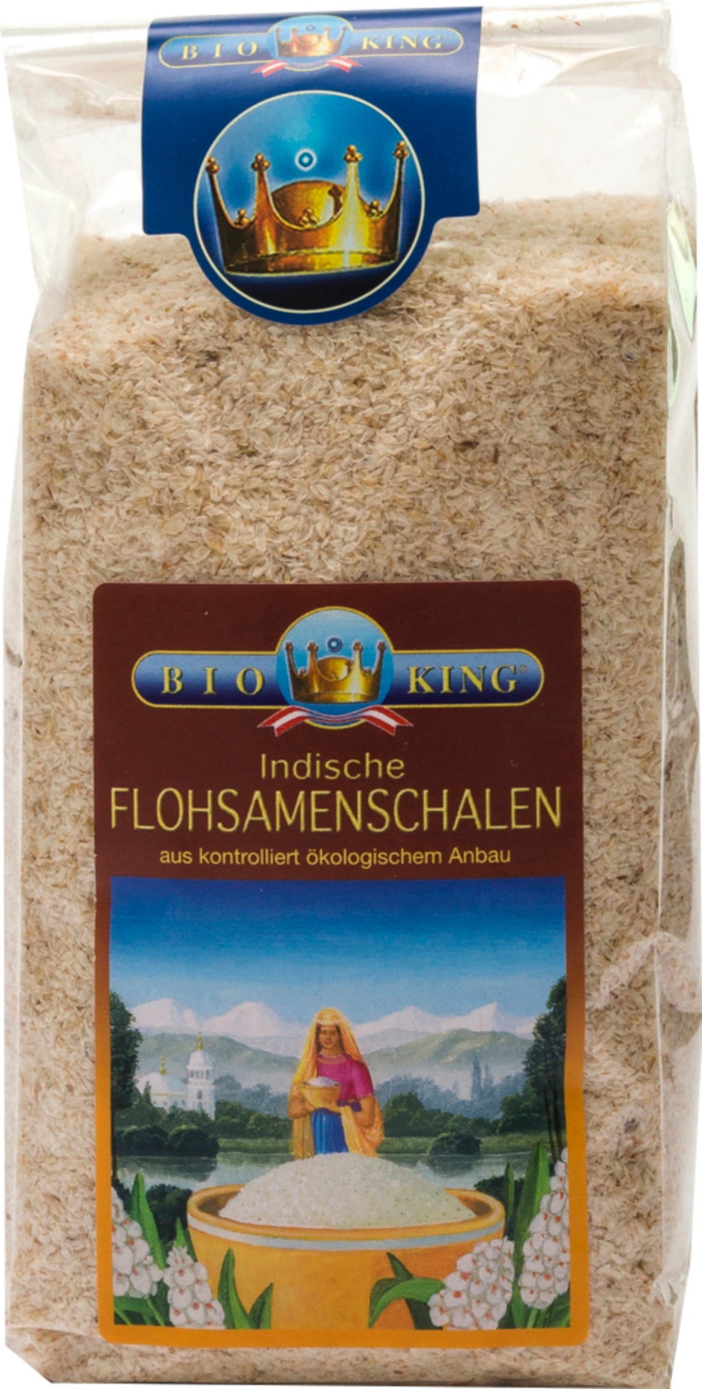BioKing Cáscaras de Llantén de la India Orgánico - 250 g