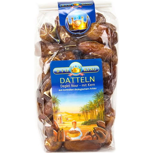 BioKing Daktyle Deglet Nour, z pestkami bio - 500 g
