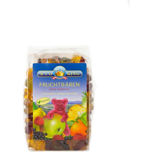 BioKing Organic Vegan Fruit Bears - 400 g