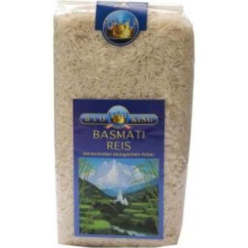 BioKing Organic Hulled Basmati Rice - 1.000 g
