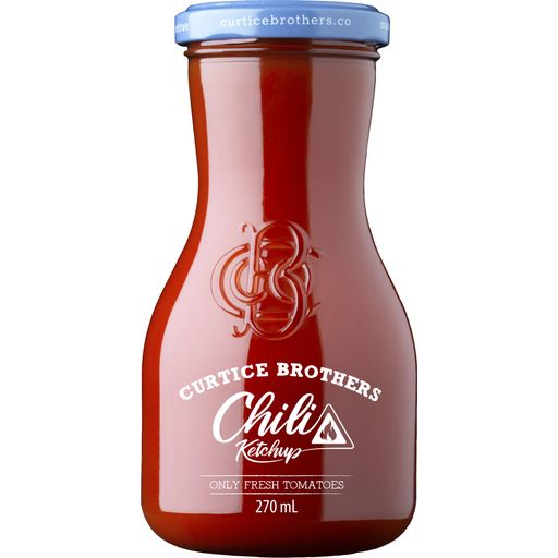 Curtice Brothers Bio kečap s čilijem - 270 ml