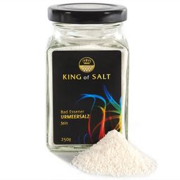 King of Salt Fine Crystal Salt in a Glass