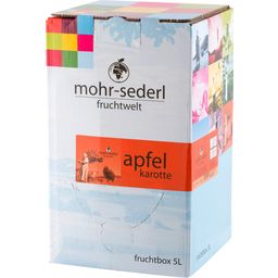 Mohr-Sederl Fruchtwelt Fruchtsaftbox Apfel-Karotte - 5 Liter