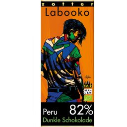 Zotter Schokoladen Bio Labooko - 82% Perú