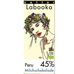 Zotter Schokoladen Bio Labooko - 45 % PERÚ