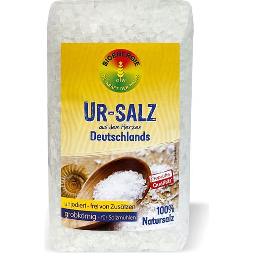 Bioenergie Ur-Salz Grob für Salzmühlen - 1000g Cello-Beutel