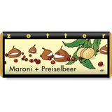 Zotter Schokoladen Bio Maroni & Preiselbeer