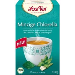 Yogi Tea Organic Minty Chlorella - 17 sáčků
