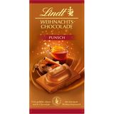 Lindt Vánoční čokoládová tabulka s punčem