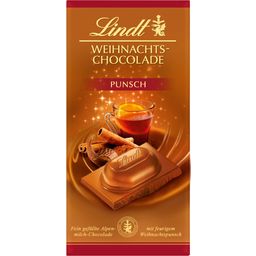 Lindt Kerstmis Chocolade Reep Punch - 100 g