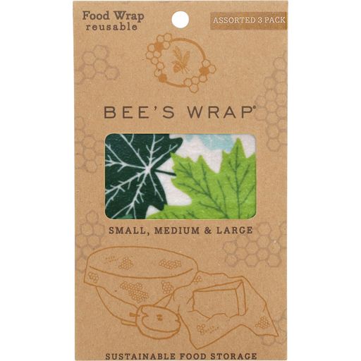 Bee’s Wrap Bienenwachstuch 3er Set Waldboden - 1 Set